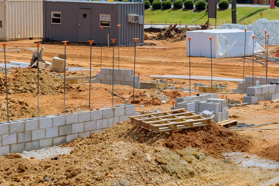 Pre Construction Pier Installation La Vergne Tn